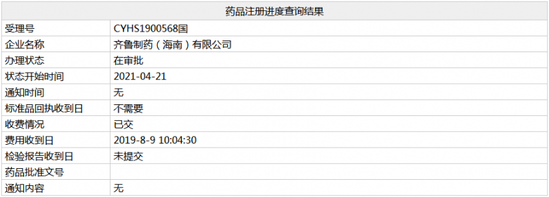 齐鲁药业盐酸度洛西汀肠溶胶囊即将通过一致性评价