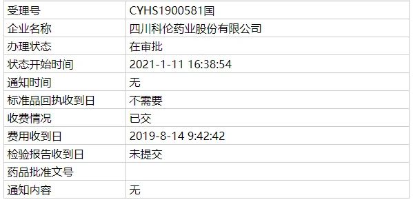 科伦药业注射剂新品将获批 与丽珠围攻原研